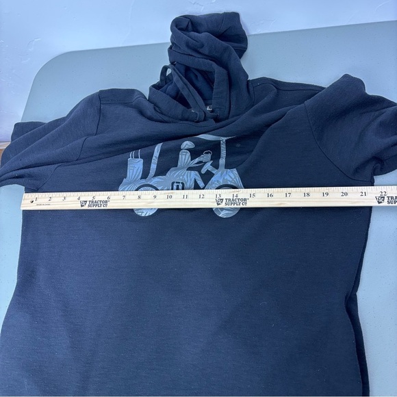 Travis Mathew Golf Cart Hoodie Sweatshirt Pullover Black Medium Men's Cotton Bl - Picture 12 of 14
